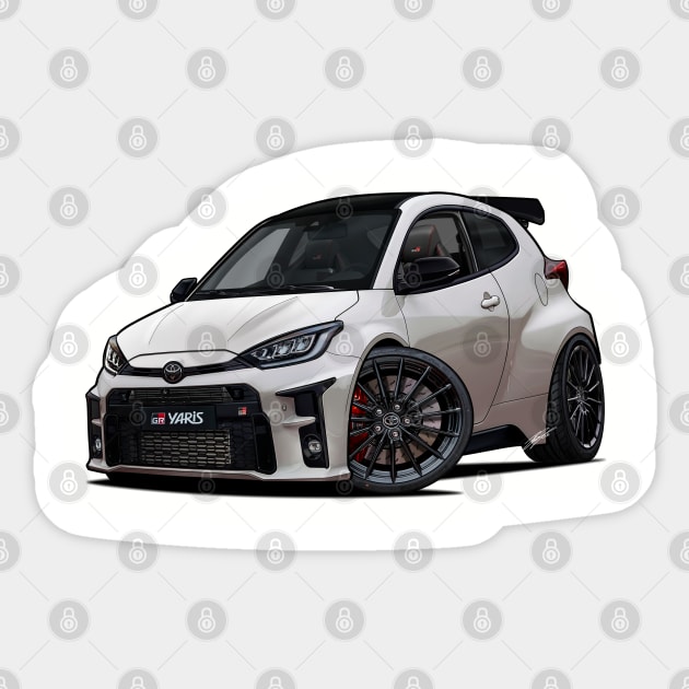 GR Yaris Sticker by RCJM_Cartoons